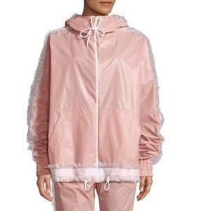 Mikhael Kale Windbreaker Oversized nylon Jacket size S made in canada 400$